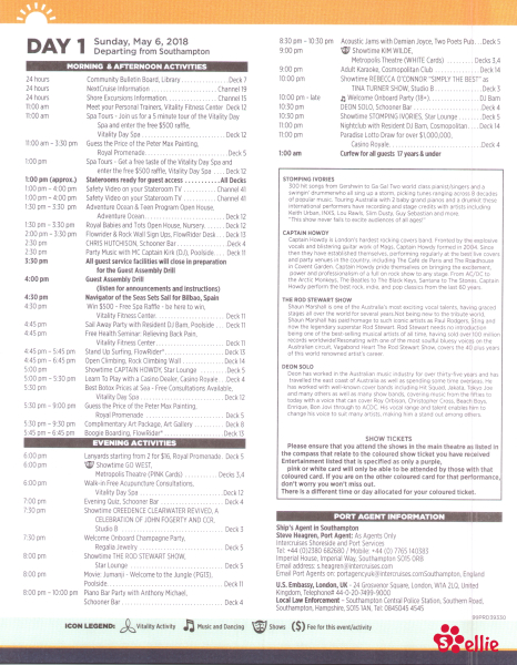 Cruise Compass Day 1 Page 4