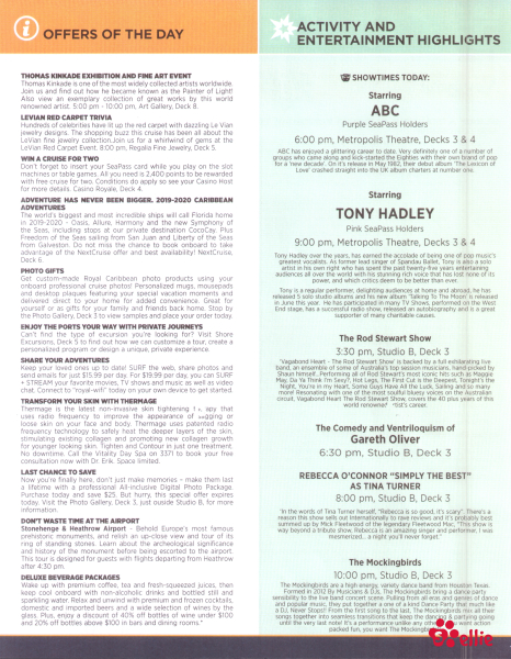 Cruise Compass Day 3 Page 2