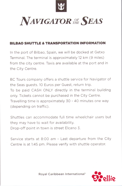 Cruise Compass Day 3 Page 5