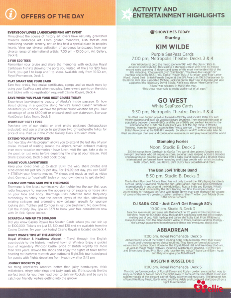 Cruise Compass Day 4 Page 2