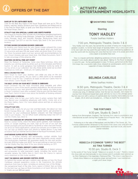 Cruise Compass Day 5 Page 2