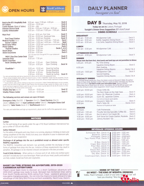 Cruise Compass Day 5 Page 3