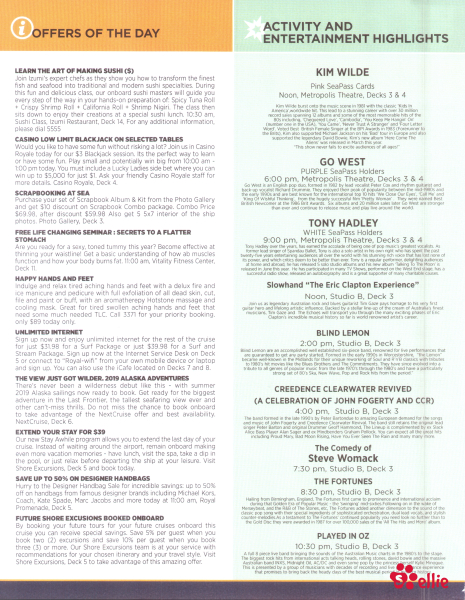 Cruise Compass Day 6 Page 2