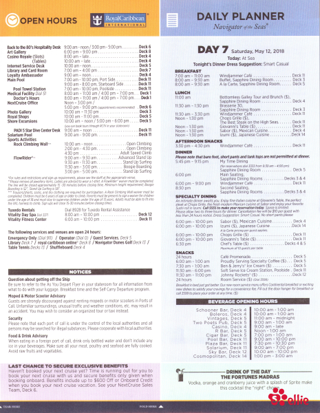 Cruise Compass Day 7 Page 3