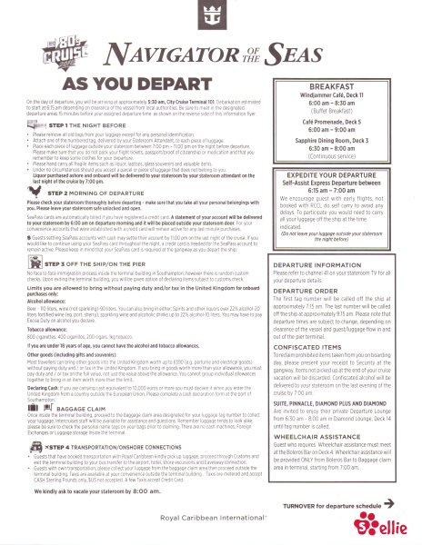 Cruise Compass Day 7 Page 6