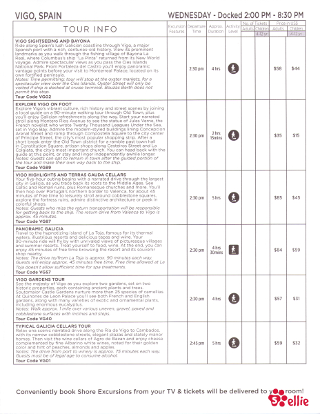 Shore Excursions Page 3