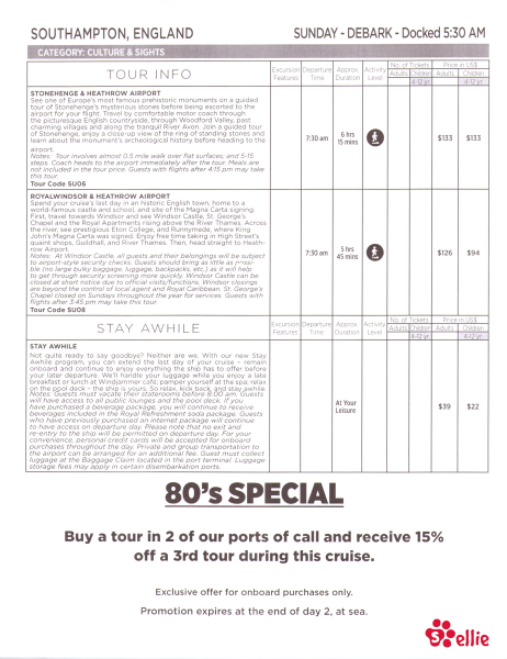 Shore Excursions Page 7